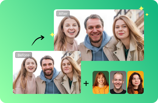 Échange multiple de visages gratuit